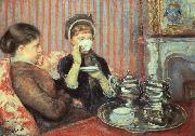Mary Cassatt The Cup of Tea Sweden oil painting artist